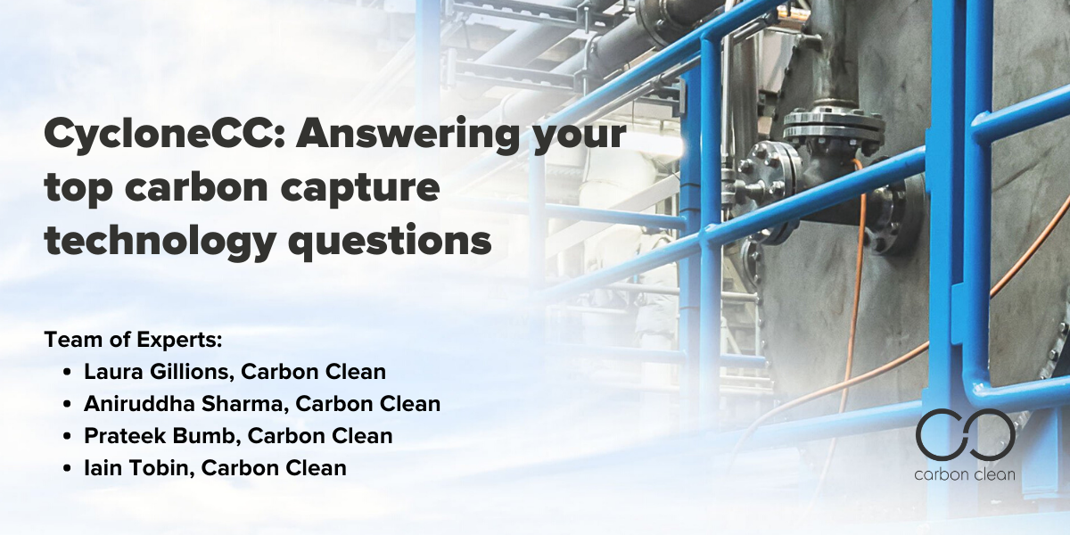 CycloneCC: Answering your top carbon capture technology questions